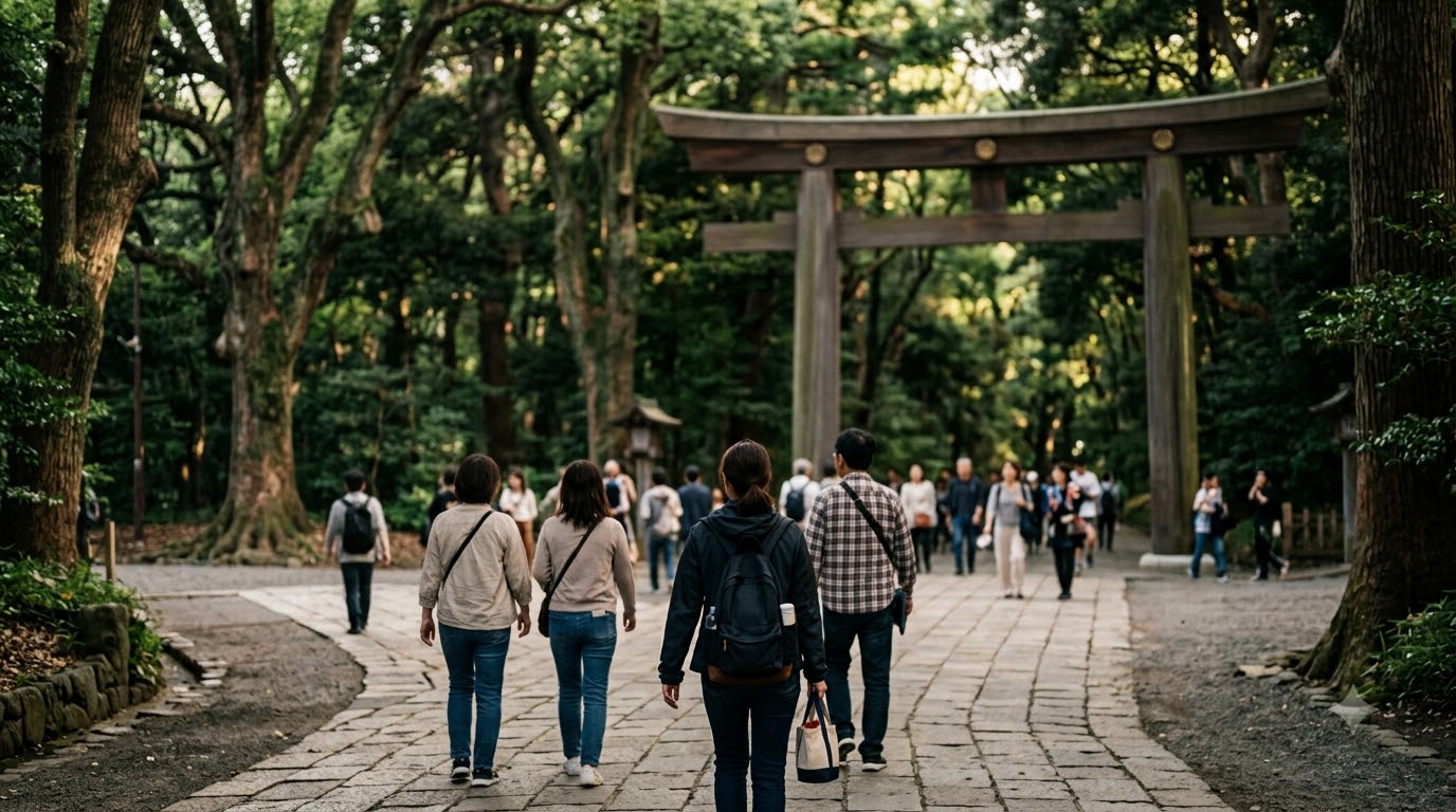 Walk into old Tokyo at Senso-ji and Meiji Jingu things to do in Tokyo