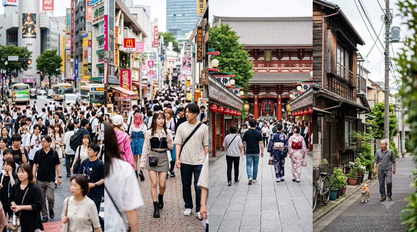 Tokyo Neighborhood Comparison at a Glance where to stay in Tokyo