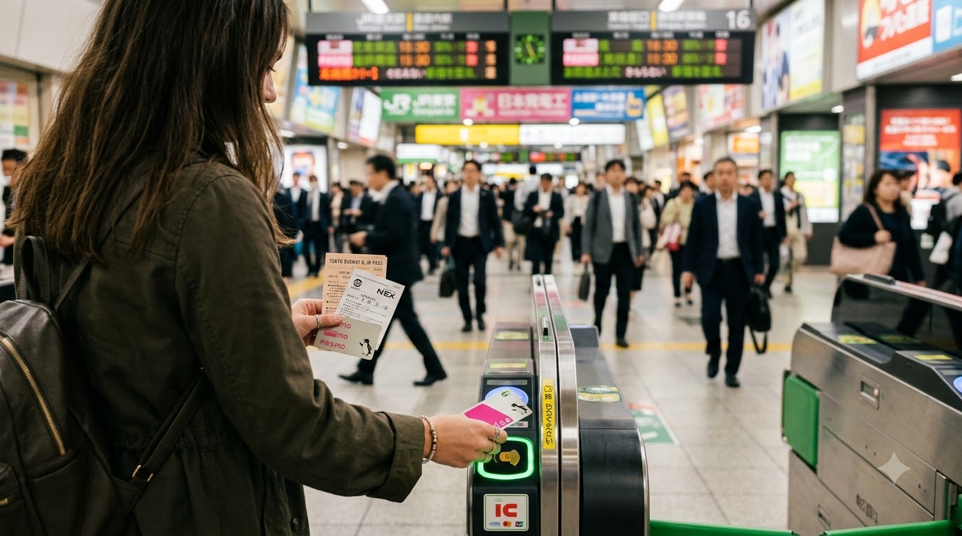 Getting around: passes, IC cards and airport transfers Tokyo itinerary