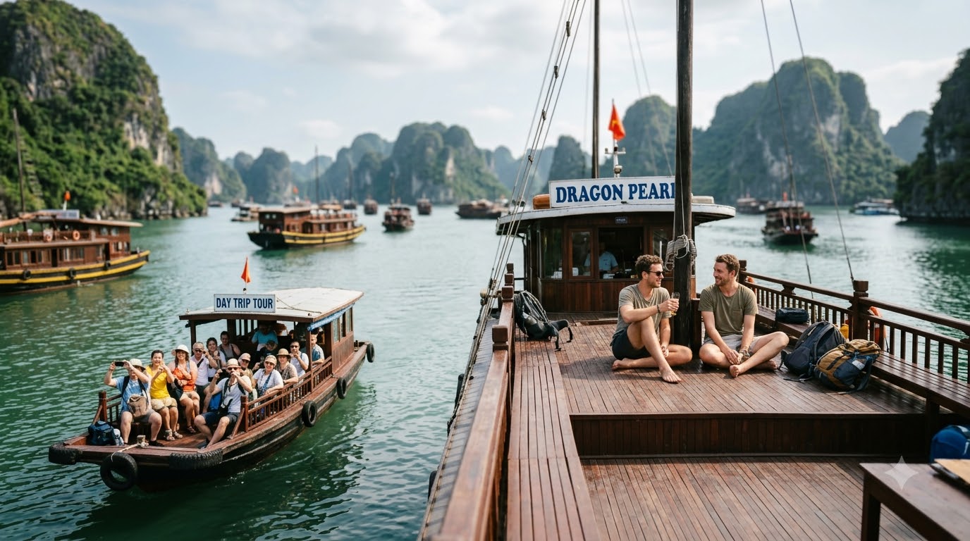 Day trip vs 2-day vs 3-day: which duration wins? Halong Bay cruise