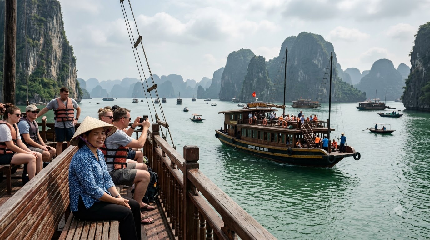 What a Halong Bay day trip actually looks like Halong Bay day trip from Hanoi