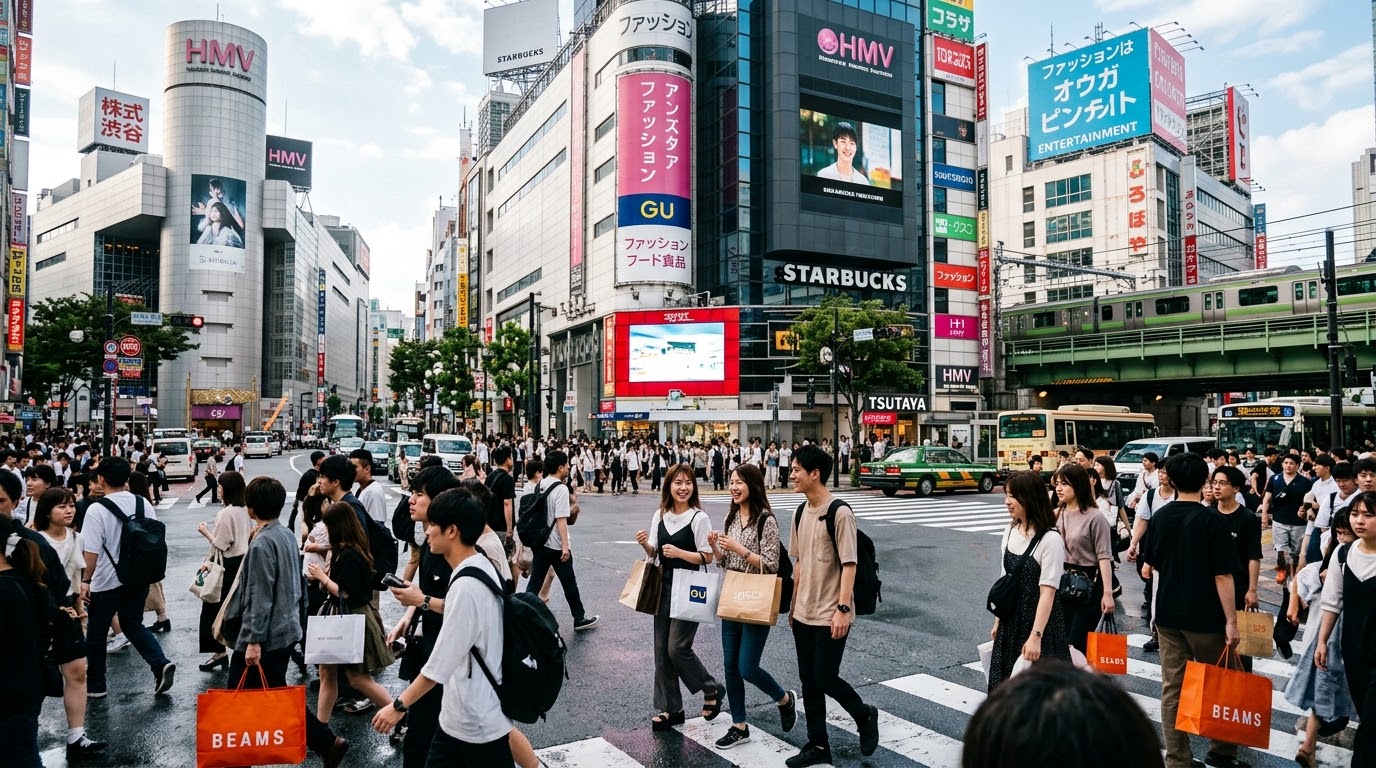 Shibuya: Best for Young Travelers and Shopping where to stay in Tokyo